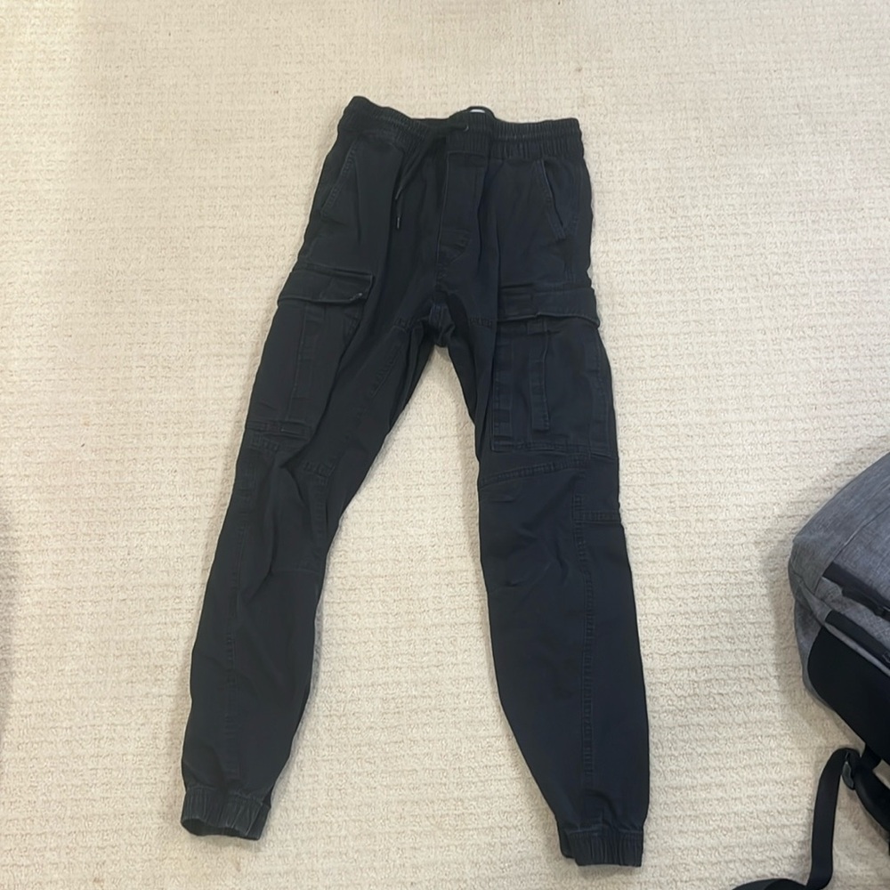 Black H&M cargo pants